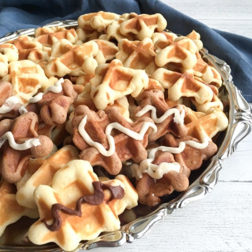 Simple Waffle Cookies Recipe (with Variations!) Sustain My Cooking Habit