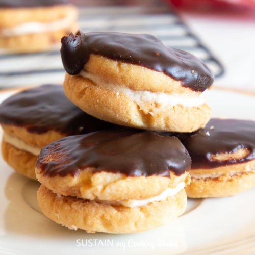 Chocolate Dipped Sandwich Cookies Sustain My Cooking Habit