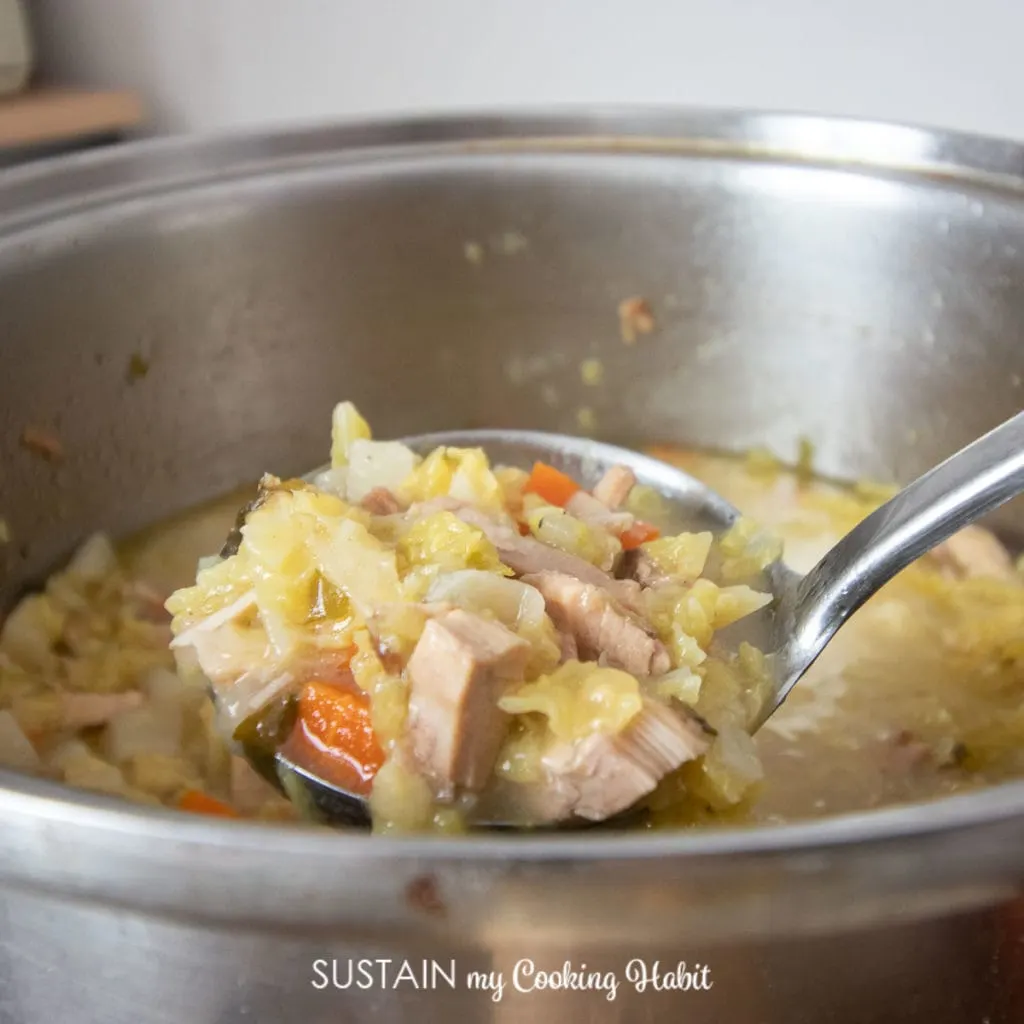 how to make cabbage soup with meat