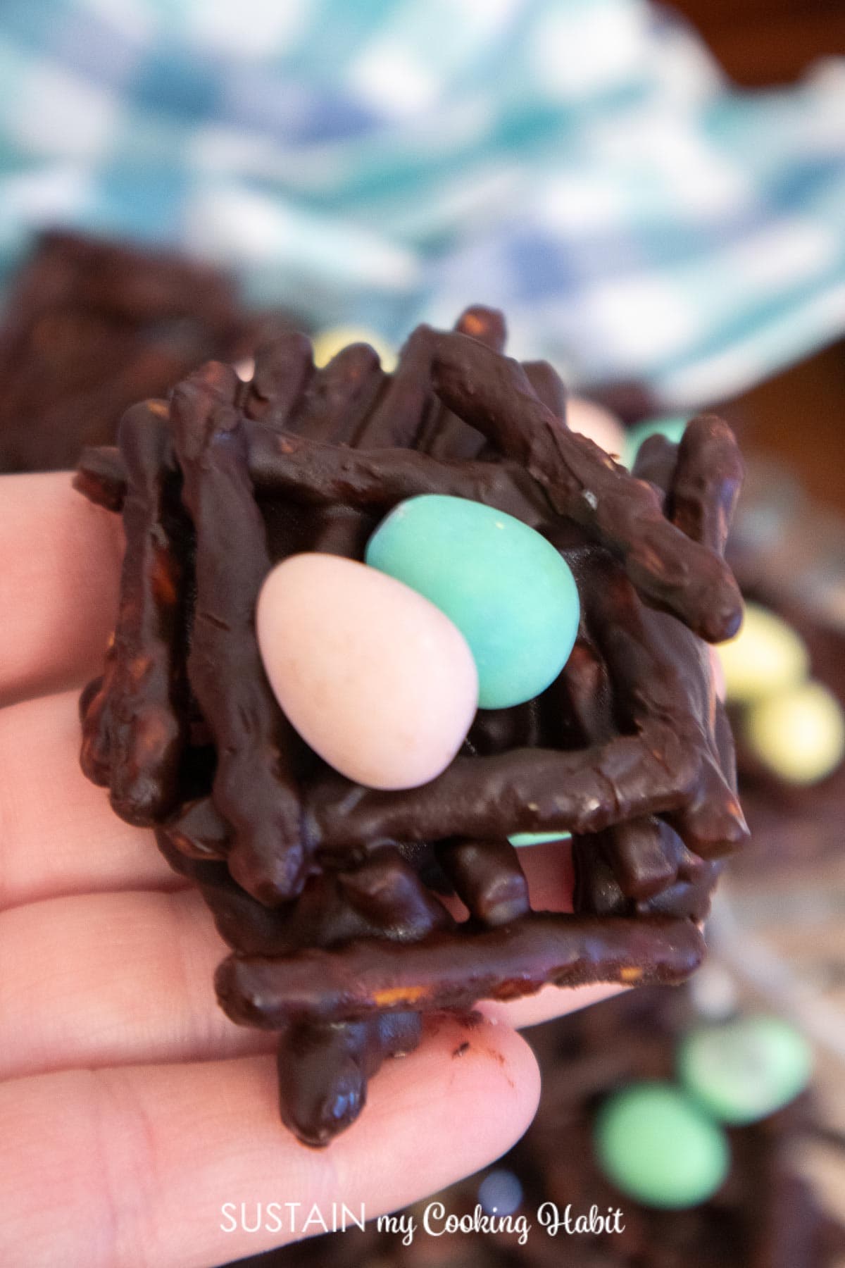 Easy NoBake Birds Nest Cookies Sustain My Cooking Habit