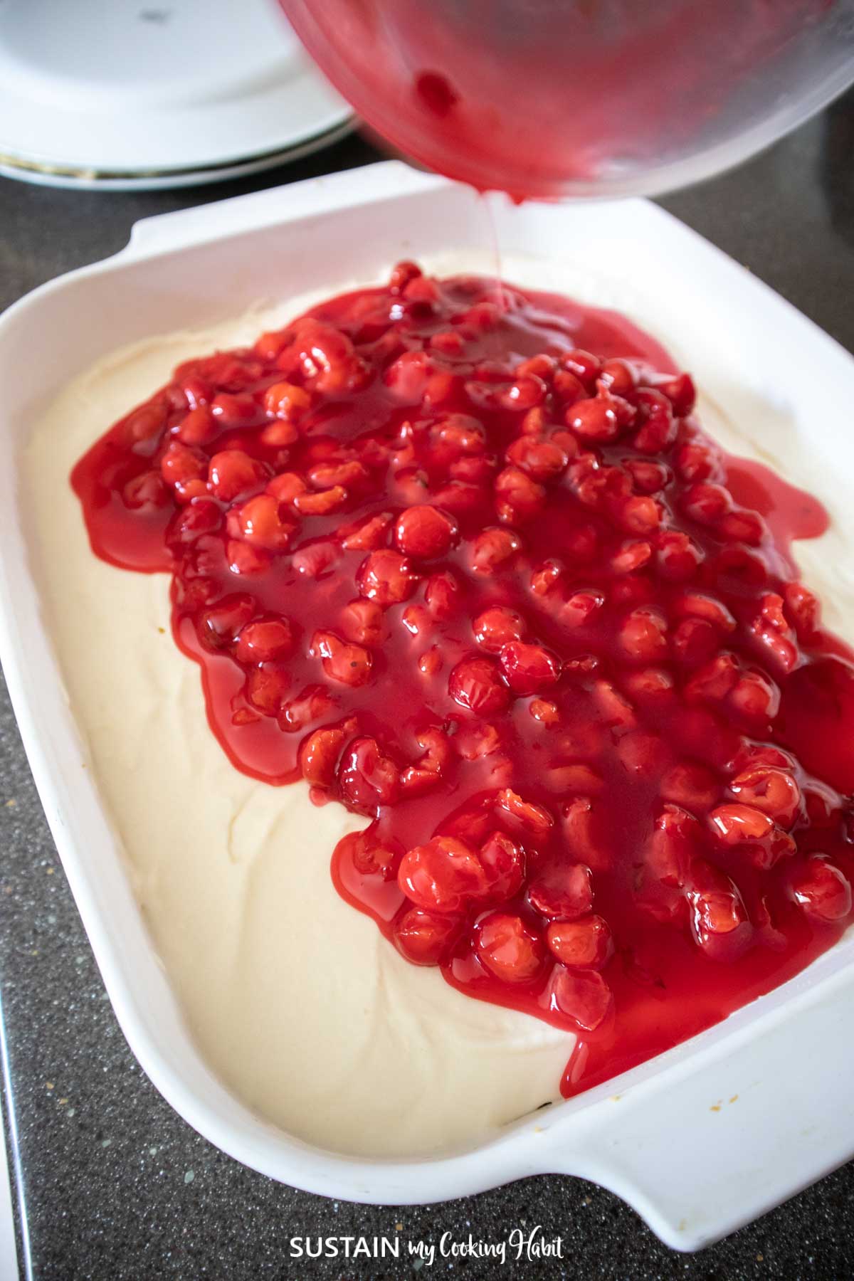 Sour Cherry Cheesecake From Scratch Recipe Sustain My Cooking Habit