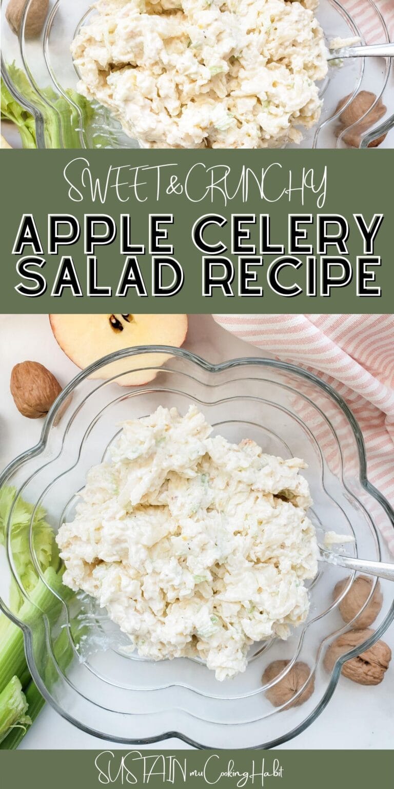 Sweet and Crunchy Apple Celery Salad Recipe Sustain My Cooking Habit