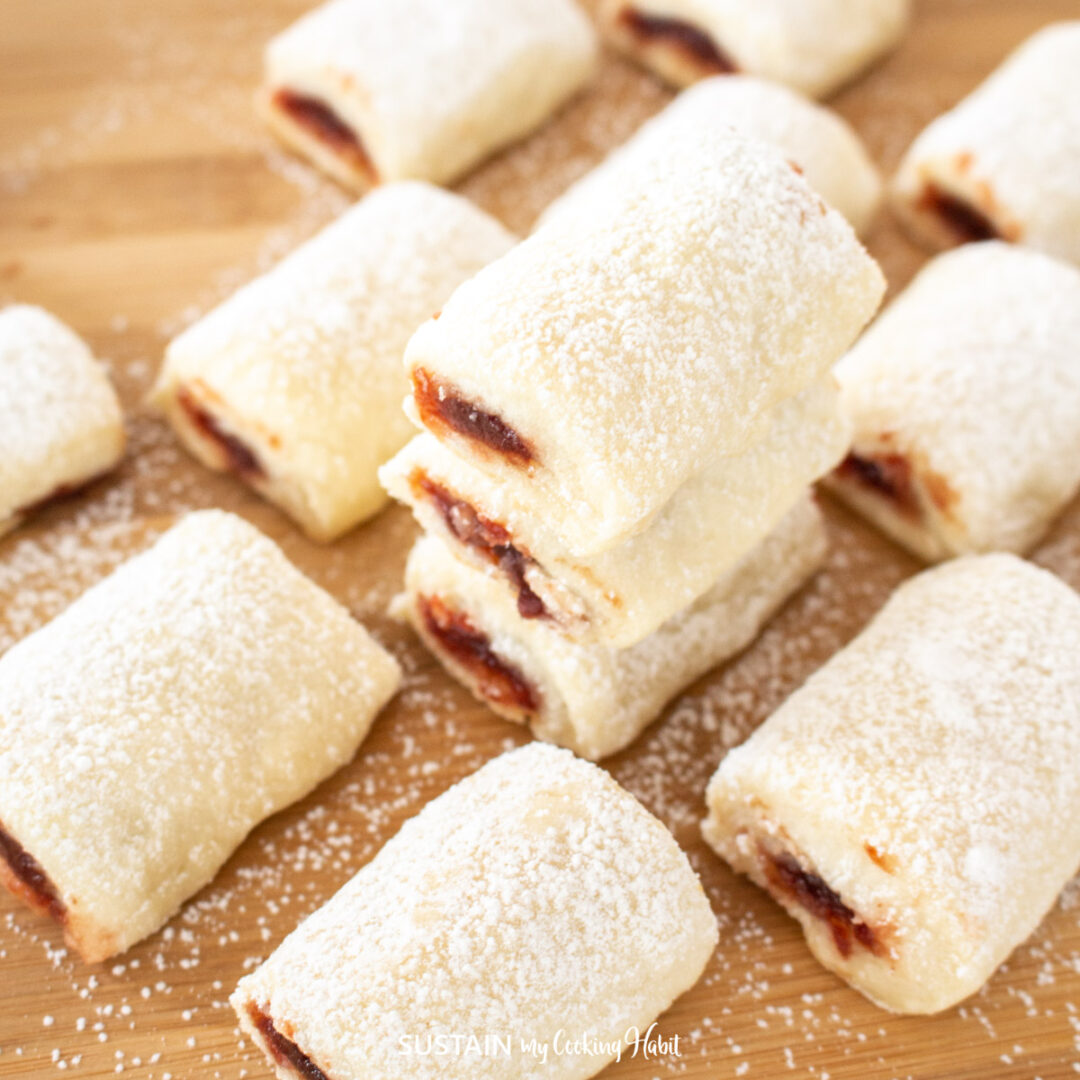Jam Filled Cookie Rolls (No Eggs) Sustain My Cooking Habit