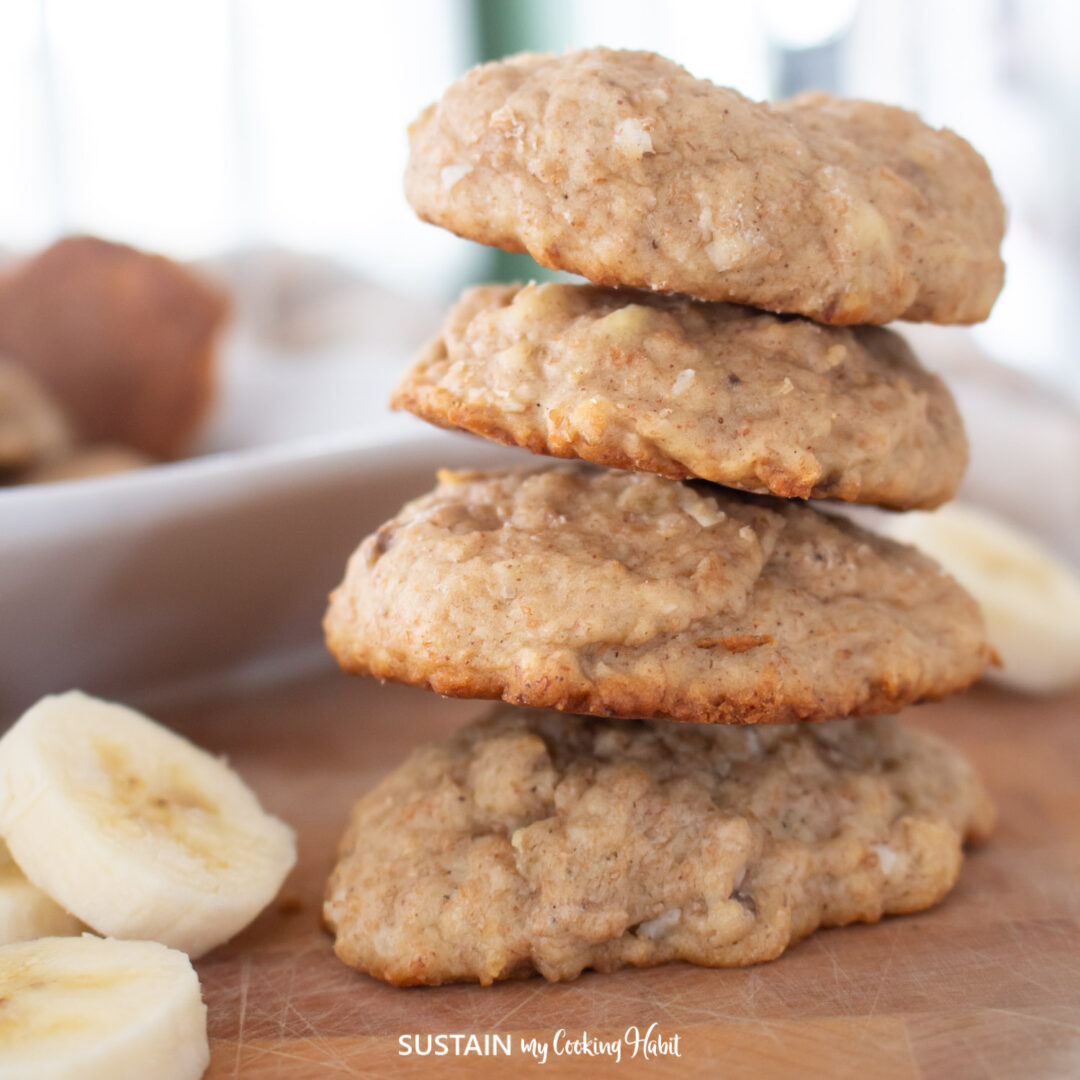 Diabetic Banana Cookie Recipe using Stevia Sugar Sustain My Cooking Habit