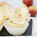 peach cupcakes