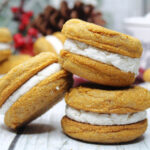 Festive gingerbread Eggnog Cookies