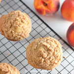 Peach Struesel Muffins