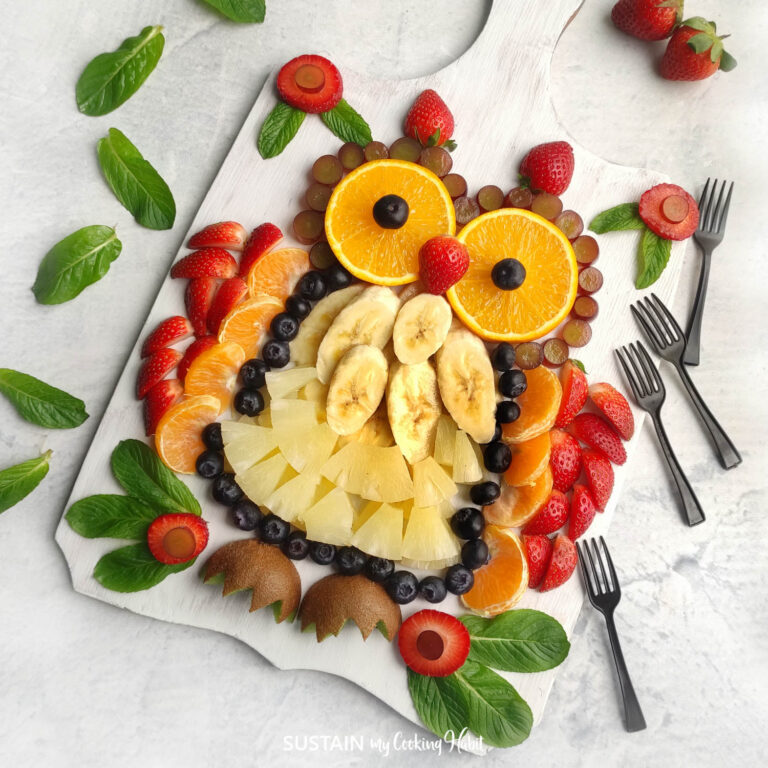 Owl Fruit Tray Idea