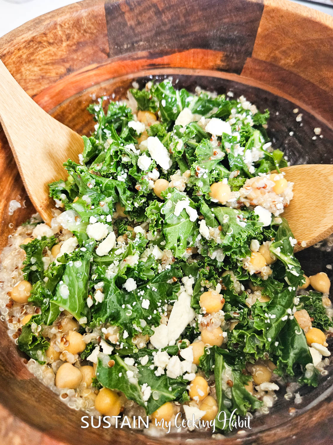 Protein-Packed Kale and Chickpea Salad