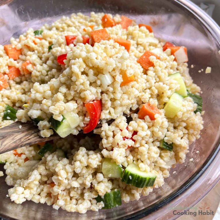 Easy Cold Barley Salad for Summer Cookouts