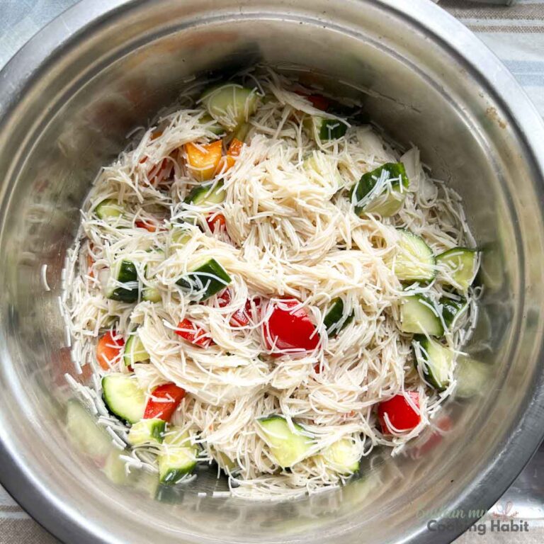 Refreshing Rice Noodle Salad (Quick & Easy!)